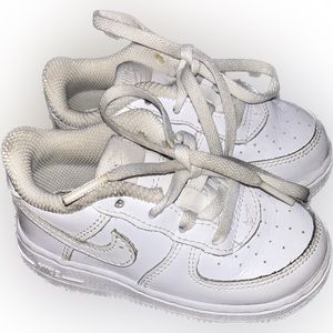 Nike Air Force White Toddler size 7c